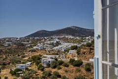 view from bedroom No.1  towards the village of Apollonia