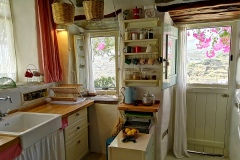 kitchen area of the Wine Press