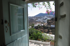 the view from the door of the Wine Press